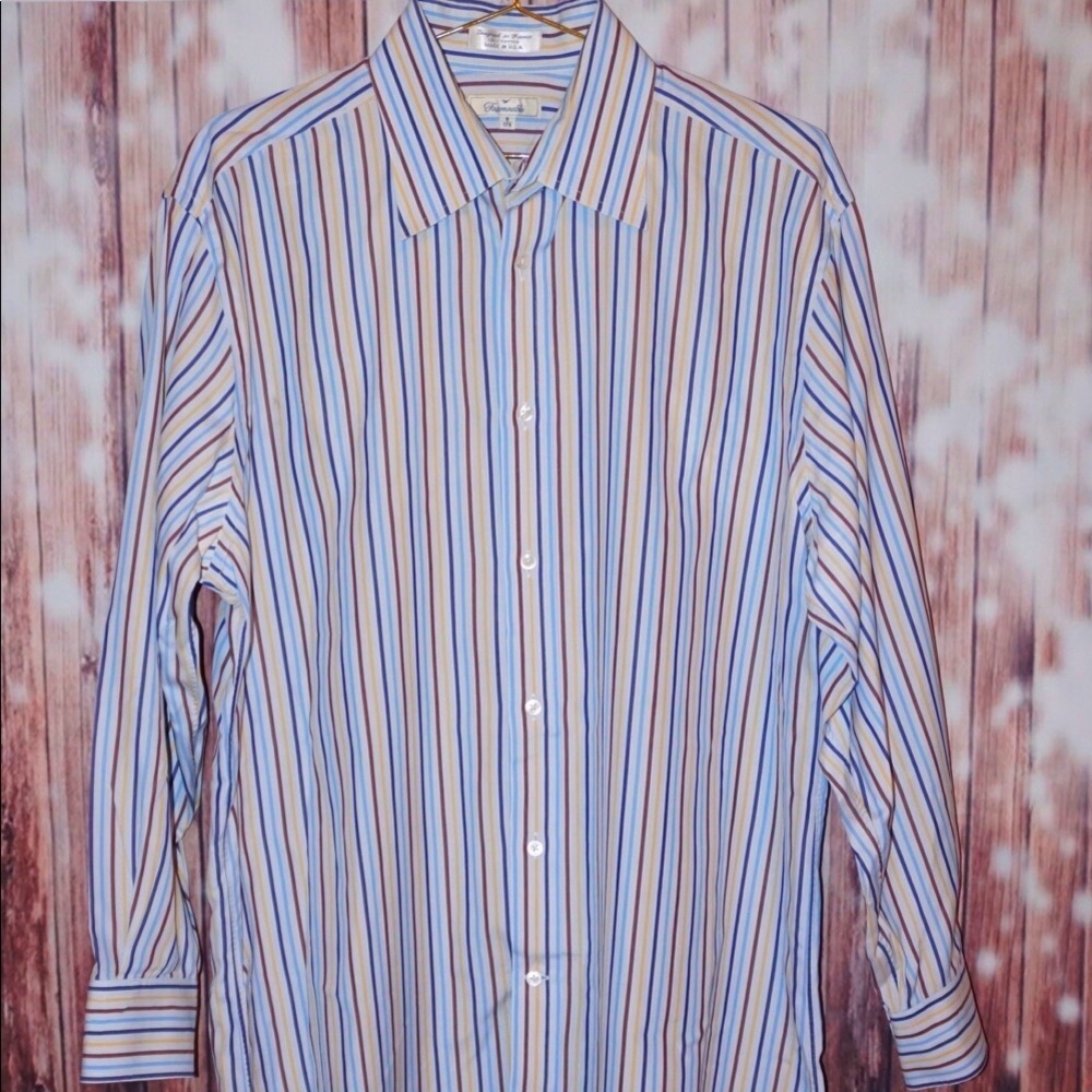 Faconnable Long Sleeve Dress Shirt